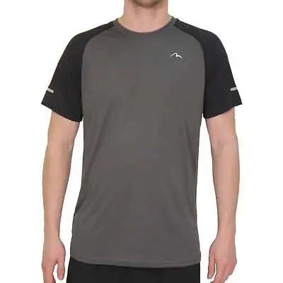 £7.95 • Buy More Mile Mens Tempest Cool Performance Running Top Short Sleeve - Grey