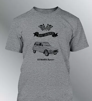 £19.81 • Buy Man Shirt Citroen Dyane The Legend Vintage
