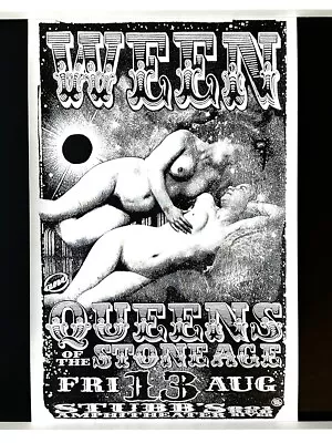 Ween / Queens Of The Stone Age QOTSA 1999 Artist Justin Austin Music Print • $70