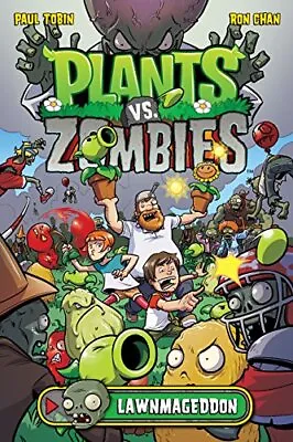 Plants Vs. Zombies: Lawnmageddon: 1 By Tobin Paul Book The Cheap Fast Free Post • £5.99