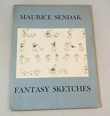 Fantasy Sketches-Maurice Sendak-TRUE First Edition/1st Printing!-1970-VERY RARE! • $59.99