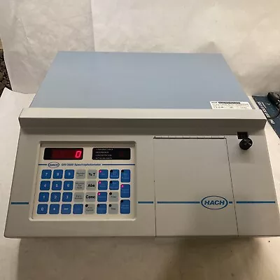 Hach DR/3000 Spectrophotometer • $395