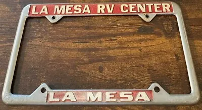 LA Mesa RV Center Dealership Booster License Plate Frame Arizona New Mexico CA • $89.99