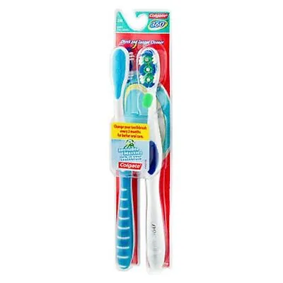 Colgate 360 Toothbrushes Soft Full Head 2 Each By Colgate • £19.13