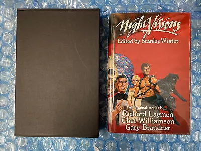Night Visions 7 By Stanley Wiater (1989 Hardcover) SIGNED Richard Laymon • $70.40
