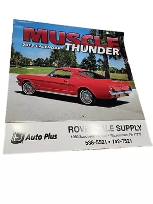 Muscle Thunder Vintage Car 2012 Calendar Uni-Select • $17.98