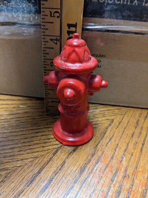 $39.99 • Buy 4” AVK  Red Fire Hydrant Cast Iron Sales Sample Advertising Paperweight