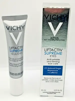 Vichy LiftActiv Supreme EYES Anti-Wrinkle & Firming Eye Care Cream15 MlFrance • $17