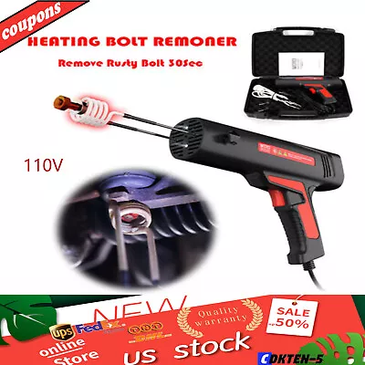 Induction Ductor Magnetic Heater Kit Bolt Remover Flameless Heat Tool +Soft Coil • $200.45