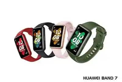 $95 • Buy Huawei Band 7 Leia-B19 Smart Watch - Nebula Pink / Black / Red /Green