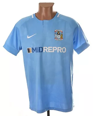 Coventry City 2018/2019 Home Football Shirt Jersey Nike Size L Adult • £29.99