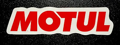 Motul Motor Oil Racing Sticker.  *Glossy* Finish. Size: 3.25”x1”inch. Self Adh • $2.69