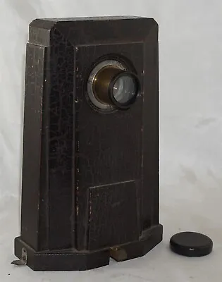Antique Art-Deco Camera W/ Brass Lens * Very Unusual * • £154.40