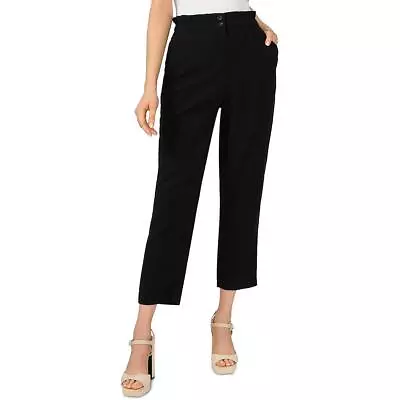 Vince Camuto Womens Woven High Waist Office Paperbag Pants BHFO 4306 • $15.99