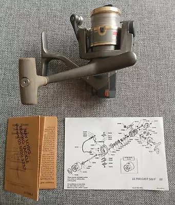 Vintage Abu Garcia Ultracast 500F Spinning Reel • $100