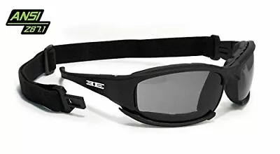 Epoch Hybrid Padded Motorcycle Glasses Transitional Lenses Clear To Smoke • $40.99