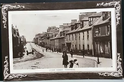 Postally Used 1910 Holmes Series Real Photo Postcard   Queen Street Peterhead  • £5