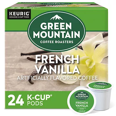 Green Mountain Coffee Roasters French Vanilla Coffee K-Cup Pods 24 Count • $13.99