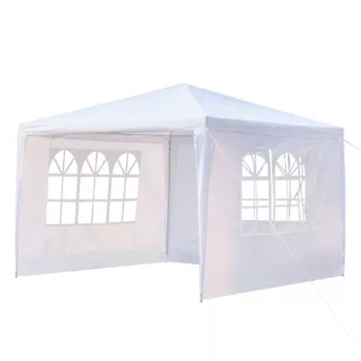 3x3m Gazebo Waterproof Garden Party Event Tent Outdoor Patio Pop Up Marque Steel • £41.99