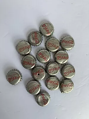 15 Coca-Cola Vintage Used Soda Bottle Caps • $7