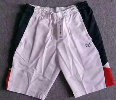 Sergio Tacchini Equilatero PL Shorts Red White And Blue Tennis Men's XL • $24.99