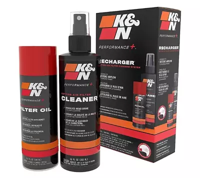 K&N Recharger/Filter Cleaning Kit Aerosol 99-5000 Oil Engine Cleaner Care Spray • $26.99