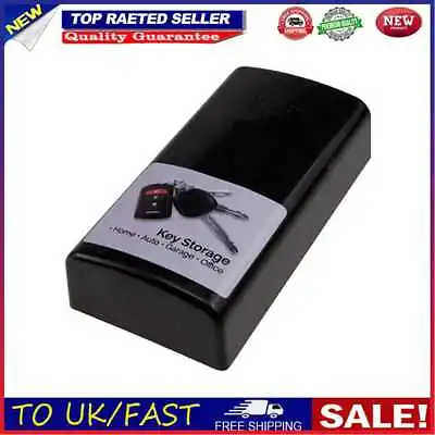 £7.19 • Buy Portable Key Storage Box Magnetic Creative Car Key Hider Hidden Black Outdoor