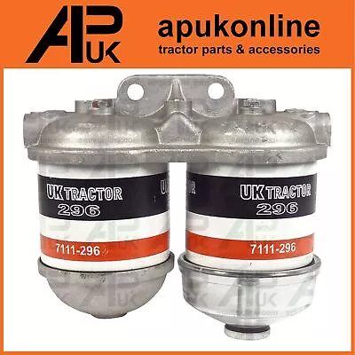 Double Fuel Filter Assembly For Case International 644 684 784 685 885 Tractor • £33.79