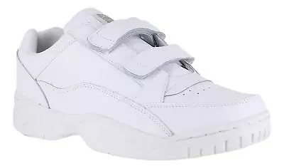 Gaudi Sports Mens Leather White Touch Fasten Trainers Shoes • £24.99