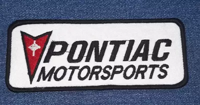 NOS Original 80s Vintage Pontiac Motorsports 5  Patch Car Racing NASCAR INDY • $13.49
