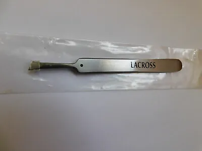 2  Vtg LACROSS Precise Slant Tip Tweezers  NEW  Stainless Steel  Warehouse Find • $19.99