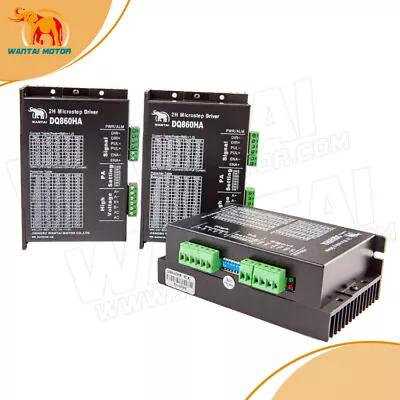 (USA Ship) 3Axis Wantai Motor Driver DQ860HA80V7.8A Nema34 CNC Plasma Cutter • $123.30