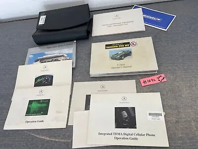 2001 Mercedes Benz E-Class WAGON ESTATE  E320 Owners ManualS Books  #1042 • $30
