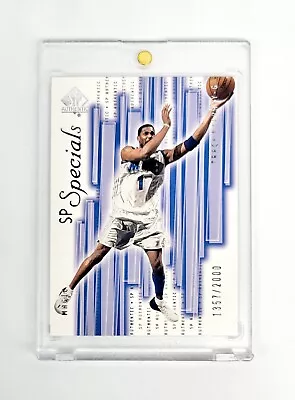 MINT #/ED SP 2001-02 Authentic SP Specials Tracy McGrady #159 ORLANDO MAGIC NBA • $4.99