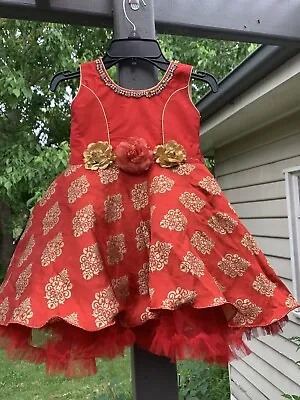Girls Size 20 Size Indian Dress - Long Frock Ages 2-3 Years • $24.99