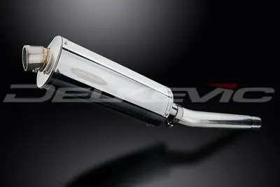 Delkevic 14” Stainless Oval Slip On Muffler - Suzuki GSX-R1000 2005-2006 Exhaust • $239.99