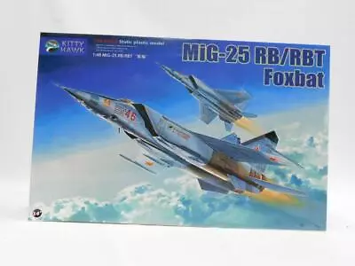 1/48 Kitty Hawk Mig-25 FOXBAT RB/RBT Plastic Model Kit Sealed NEW KH80113 • $92.39