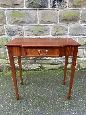 Quality Mahogany Single Draw Hall  Console Table • £195