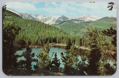 $2.70 • Buy State View~Air View Echo Lake & Mt Evans Denver Mt Parks CO~Vintage Postcard