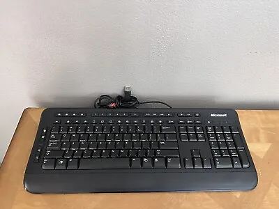 Microsoft Digital Media Keyboard 3000 Model 1343 USB Wired Multimedia - TESTED • $24.90