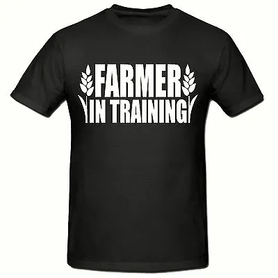 FARMER IN TRAINING CHILDREN'S BOYS T SHIRTGIFTAGES 3-15yrsFARMING T SHIRT • £9.99