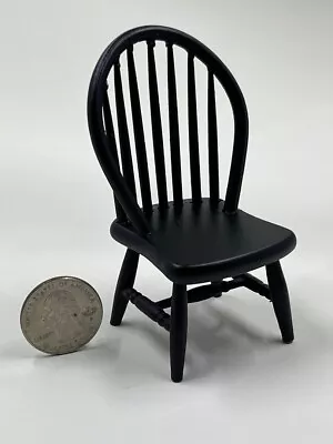 Dollhouse Miniature Kitchen Chair Windsor 1:12 Inch Scale E41 Dollys Gallery • $14.99