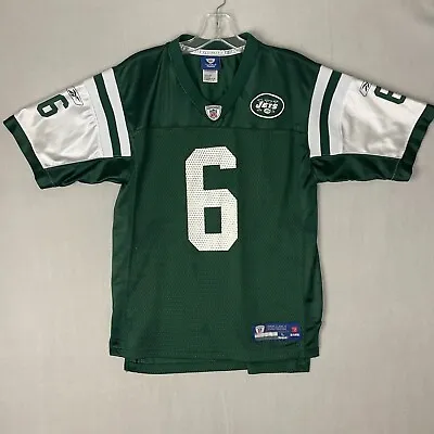 Reebok On Field #6 Mark Sanchez New York Jets Jersey Kids Size Large • $24.98