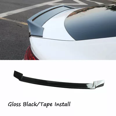 Gloss Black Rear Trunk Lip Spoiler Wing Trim Thai Style Fit For VW Jetta MK6 • $71