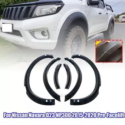 Slim Style Fender Flares For Nissan Navara D23 NP300 2015-2020 Pre-Facelift • $215.69