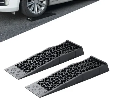Ramps Low Profile Plastic Car Service Ramps 3 Ton Truck Vehicle - 2 Pack • $36.95