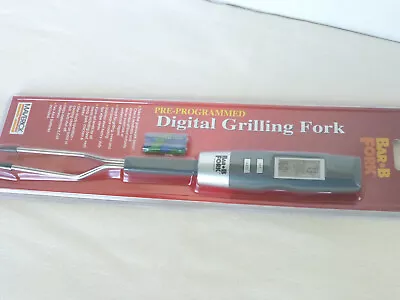 Digital Grilling Fork NEW Sealed Maverick ET-54 Pre Programmed BBQ Tool Outdoor • $9.97