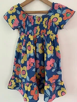 £6 • Buy Gorgeous Girls Summer Dress M&S 12-18 Mths Retro Floral