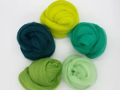 ⭐ MULTI PACK ✬ MERINO WOOL ROVING NEEDLE/WET FELTING ✬ FREE DELIVERY ✬ 50-100g⭐ • £4.50