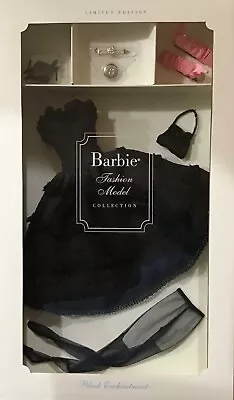 Limited Edition Barbie Black Enchantment Fashion Model Accessory Collection NIB • $100